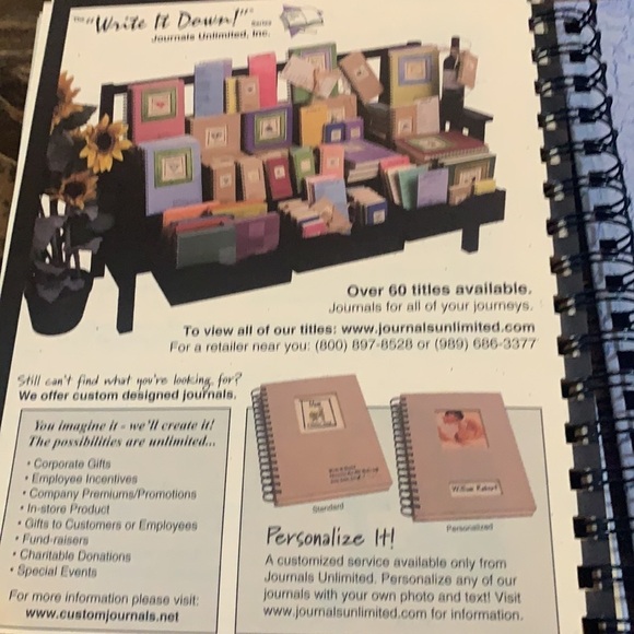 Write it down journal Adventures Road trip journal spiral-bound new w/o tags - Picture 12 of 13